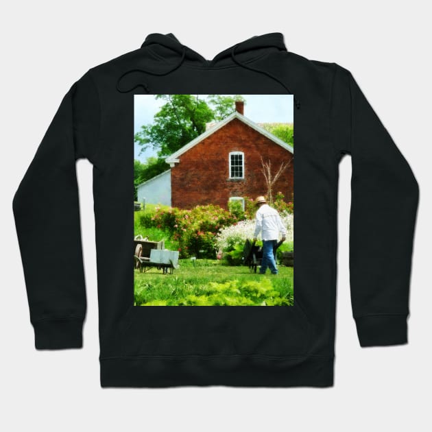 Farms - Working on the Farm Hoodie by SusanSavad